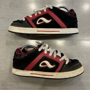 RARE VTG Adio Kenny Anderson V2 Skateboard Skateboarding Shoes Size 9 Black/Red